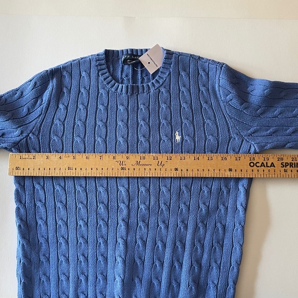 Ralph Lauren Cable Knit Sweater Women's M ~ NWT - Picture 7 of 10